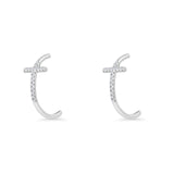 Cross Stud Earring