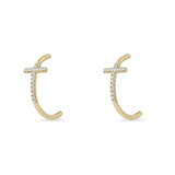 Cross Stud Earring