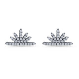 Sunburst Stud Earring