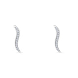 Wave Stud Earrings