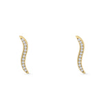 Wave Stud Earrings