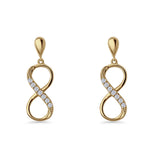 Infinity Stud Earrings
