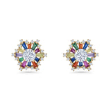 Flower Stud Earring