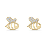 Bumblebee Stud Earring