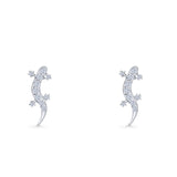  Lizard Stud Earring
