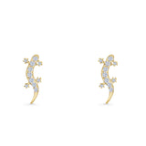  Lizard Stud Earring
