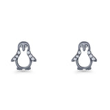 Penguin Stud Earring