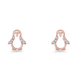 Penguin Stud Earring