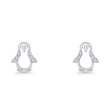 Penguin Stud Earring