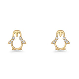 Penguin Stud Earring