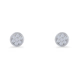 Round Stud Earring
