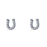 Horseshoe Stud Earrings