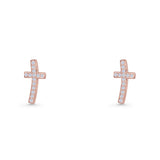 Cross Stud Earrings