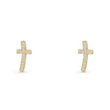Cross Stud Earrings