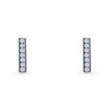 Bar Stud Earrings