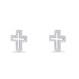 Cross Stud Earrings