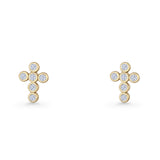 Vintage Style Cross Earring