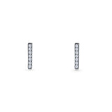Initial I Stud Earrings