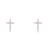 Cross Stud Earrings