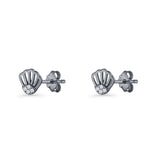 Starfish & Shell Stud Earrings