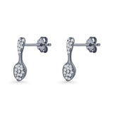 Spoon & Fork Stud Earrings