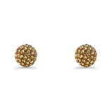 Full Ball Stud Earrings