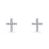 Cross Stud Earrings