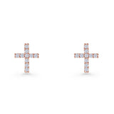 Cross Stud Earrings
