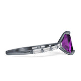 Art Deco Emerald Cut Ring