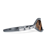 Art Deco Emerald Cut Ring