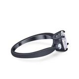 Three Stone Oval Ring