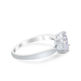 Three Stone Oval Ring