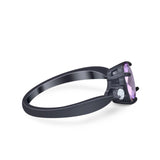 Three Stone Oval Ring