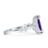 Marquise Halo Beaded Ring