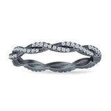 sterling silver eternity ring