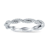 sterling silver eternity ring