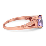 Art Deco Oval Natural Stone Wedding Ring