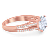 Vintage Style Round Natural Stone Ring