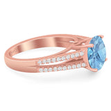 Vintage Style Round Natural Stone Ring