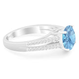 Vintage Style Round Natural Stone Ring