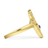 Evil Eye Hamsa Ring