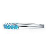 Half Eternity Wedding Band
