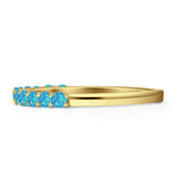 Half Eternity Wedding Band