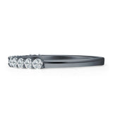 Half Eternity Wedding Band