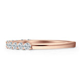 Half Eternity Wedding Band