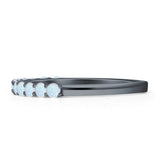 Half Eternity Wedding Band