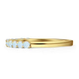 Half Eternity Wedding Band