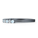 Half Eternity Wedding Band