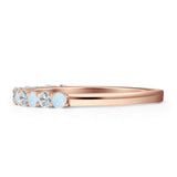 Half Eternity Wedding Band