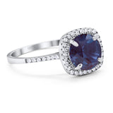 Art Deco Round Natural Stone Wedding Ring